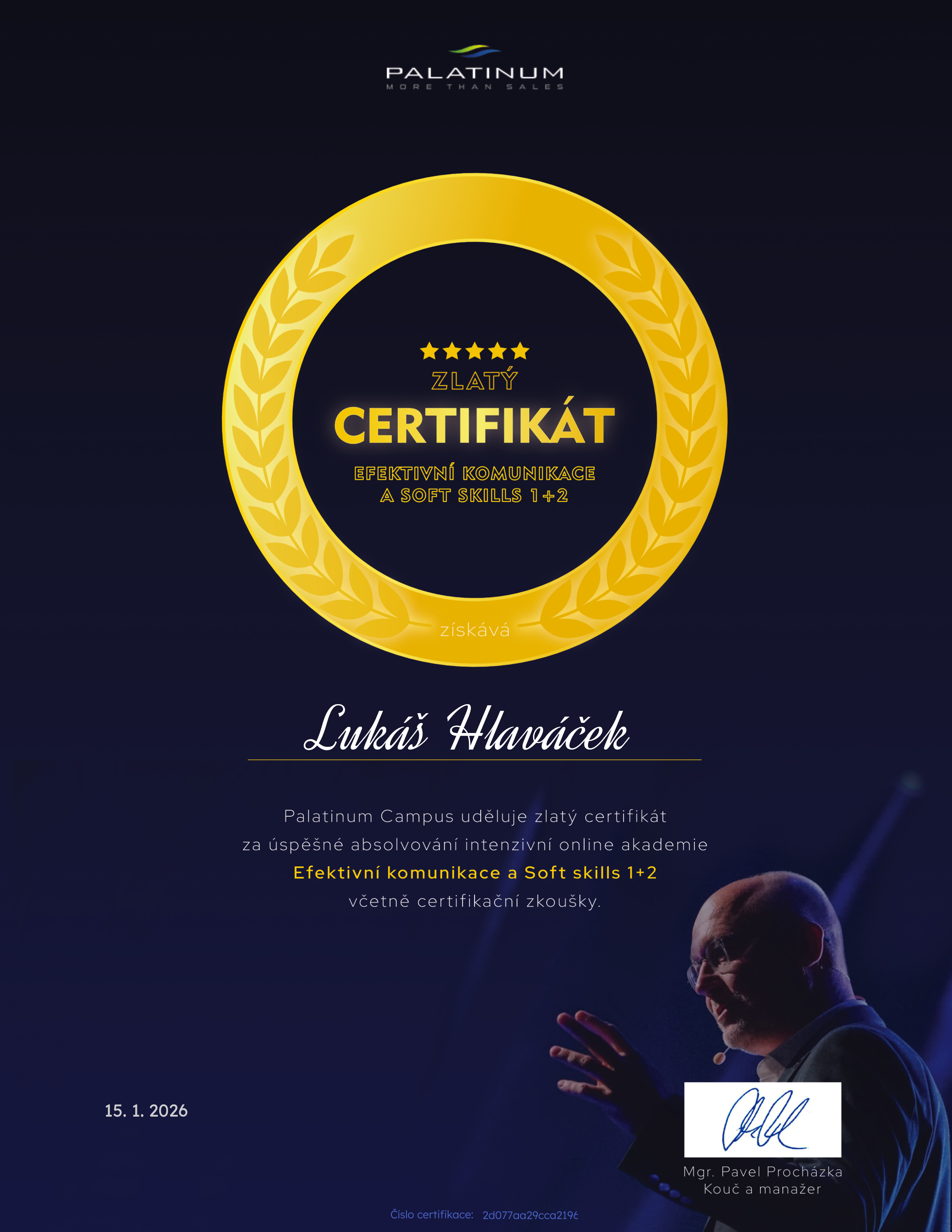 Efektivn&iacute; komunikace a soft skills - PALATINUM CAMPUS