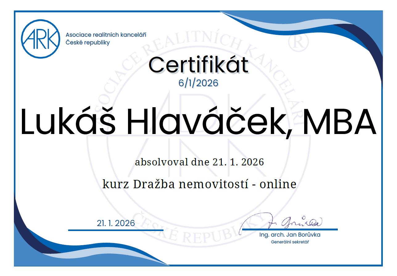 Dražba nemovitost&iacute; online